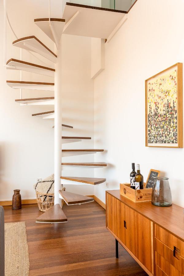 Sunny Loft In Downtown Porto With Private Parking Apartment Luaran gambar