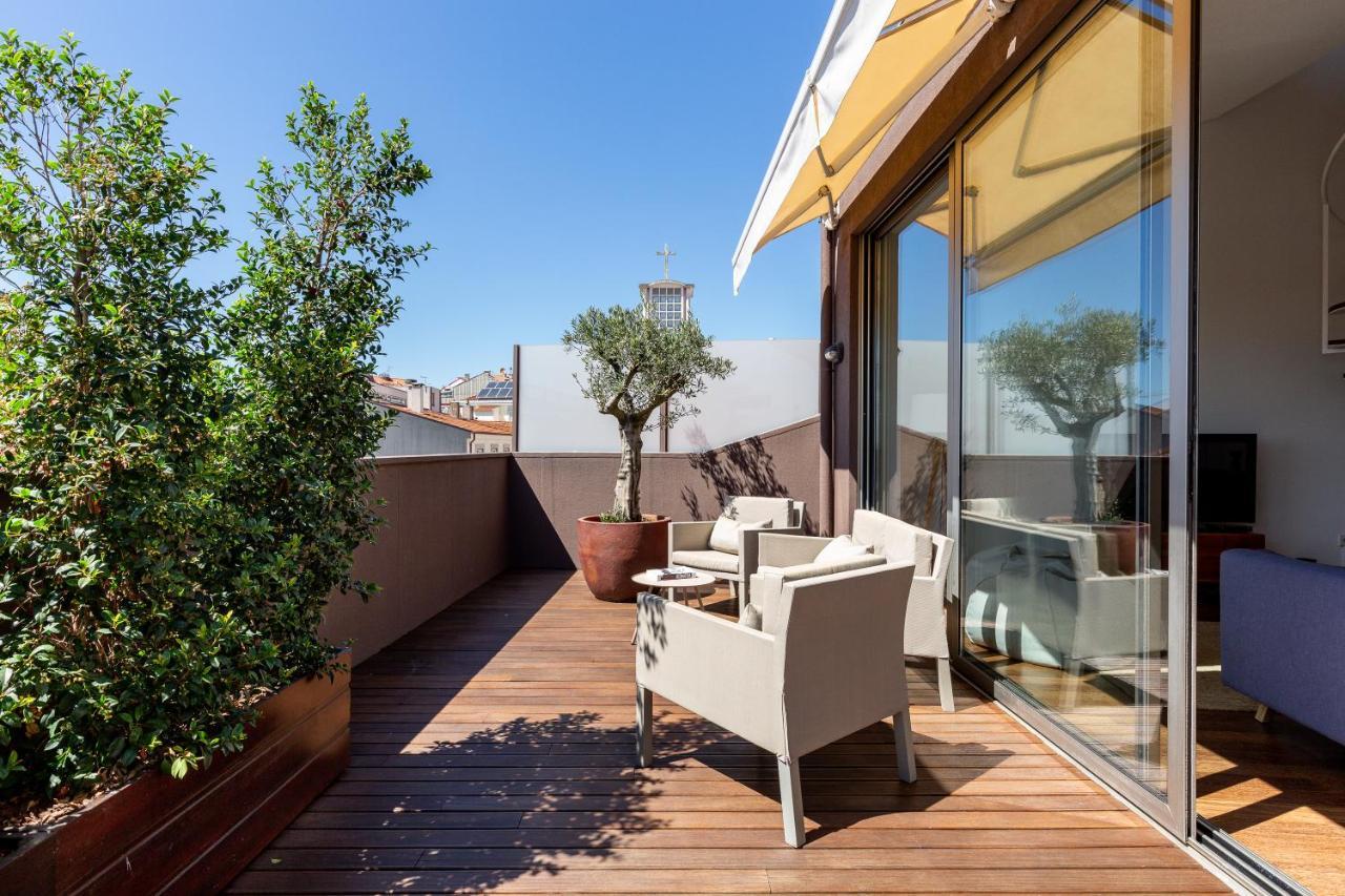 Sunny Loft In Downtown Porto With Private Parking Apartment Luaran gambar