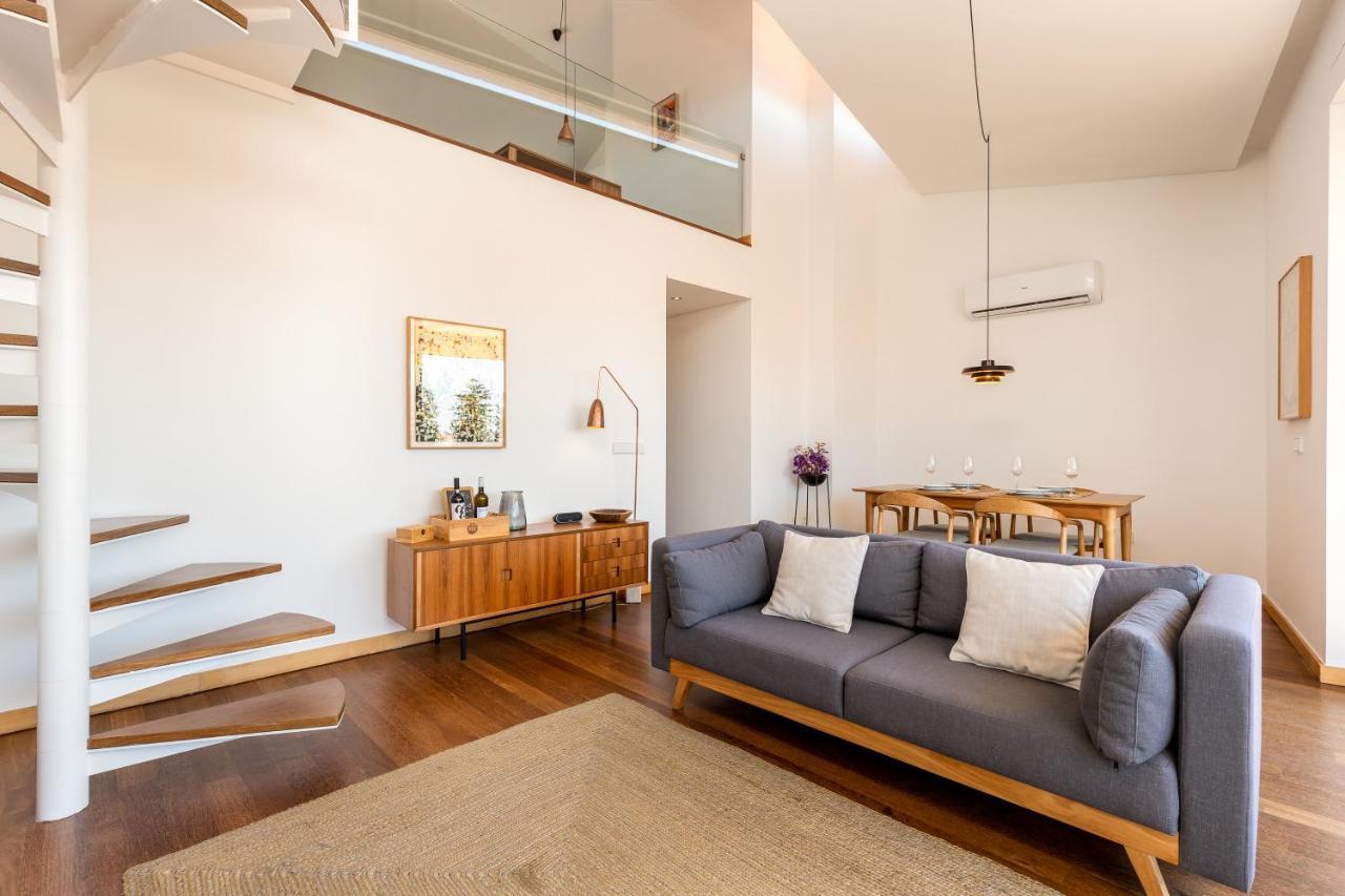 Sunny Loft In Downtown Porto With Private Parking Apartment Luaran gambar